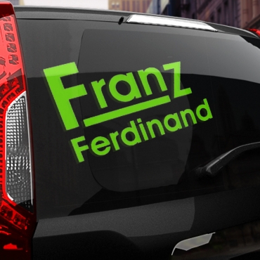 Наклейка Franz Ferdinand