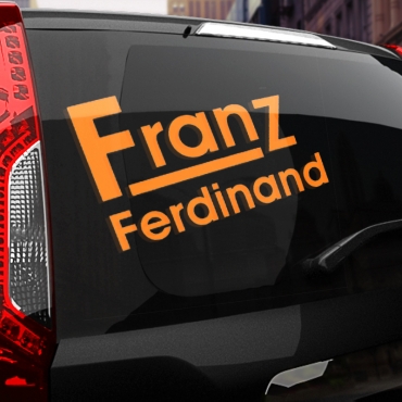 Наклейка Franz Ferdinand