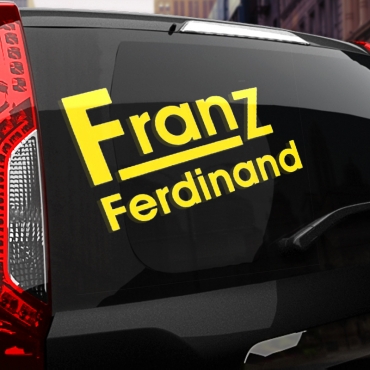 Наклейка Franz Ferdinand