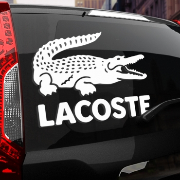 Наклейка Lacoste