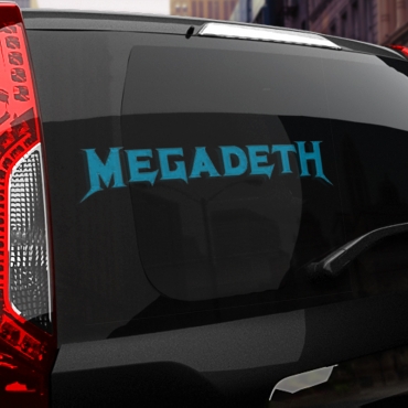 Наклейка Megadeth
