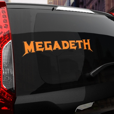 Наклейка Megadeth