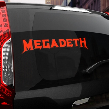 Наклейка Megadeth