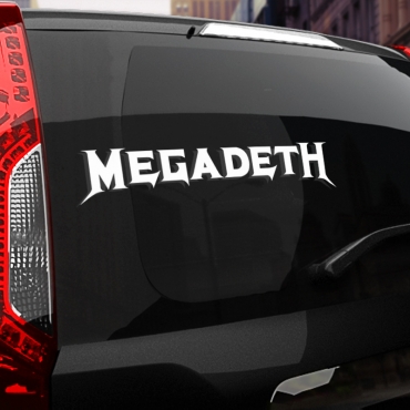 Наклейка Megadeth