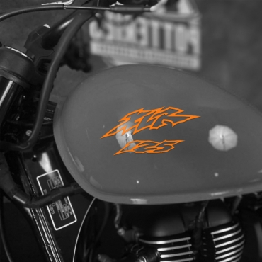 Наклейка на мотоцикл Honda XLR25