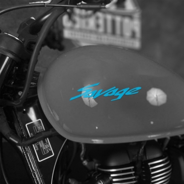 Наклейка на мотоцикл Suzuki Savage