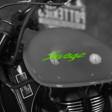 Наклейка на мотоцикл Suzuki Savage