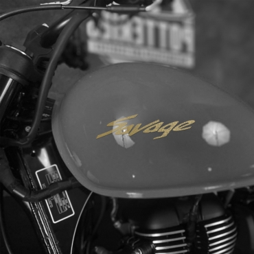 Наклейка на мотоцикл Suzuki Savage