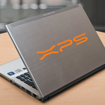 Наклейка на ноутбук DELL XPS