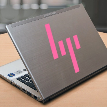 Наклейка на ноутбук HP Logo