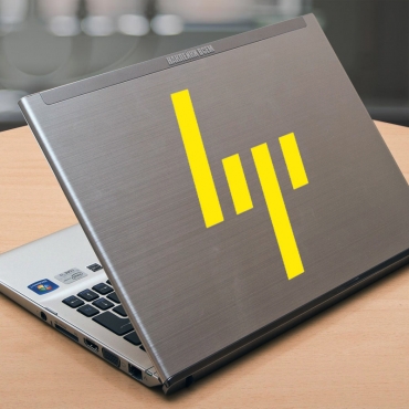 Наклейка на ноутбук HP Logo