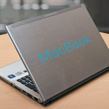 Наклейка на ноутбук Macbook