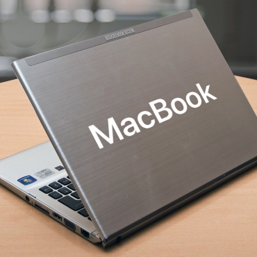 Наклейка на ноутбук Macbook