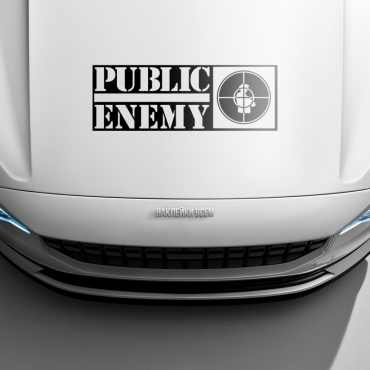 Наклейка Public Enemy