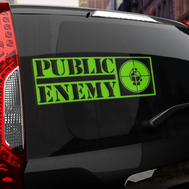 Наклейка Public Enemy