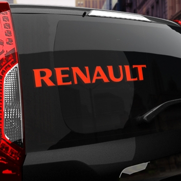 Наклейка Renault