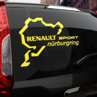 Наклейка Renault Sport Nurburgring