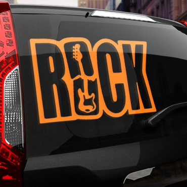 Наклейка ROCK
