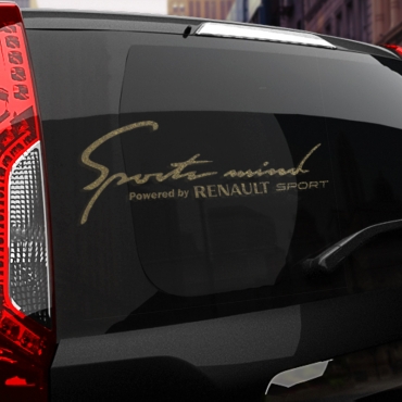 Наклейка SPORT MIND RENAULT