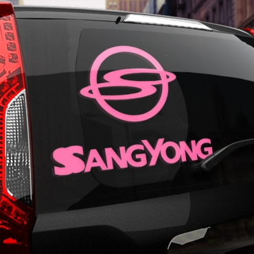 Наклейка SsangYong