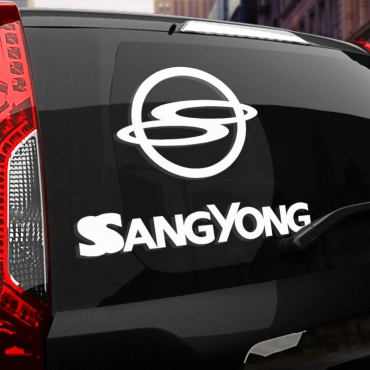 Наклейка SsangYong