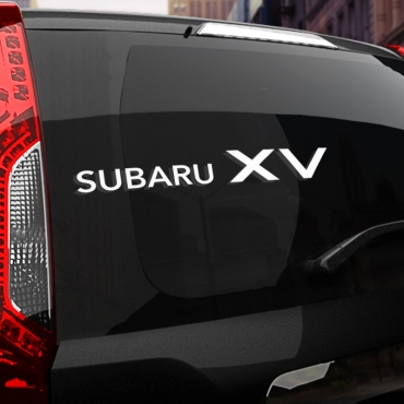 Наклейка Subaru XV