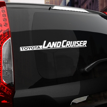 Наклейка Toyota Land Cruser