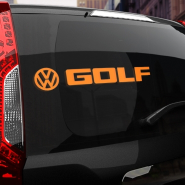 Наклейка Volkswagen Golf