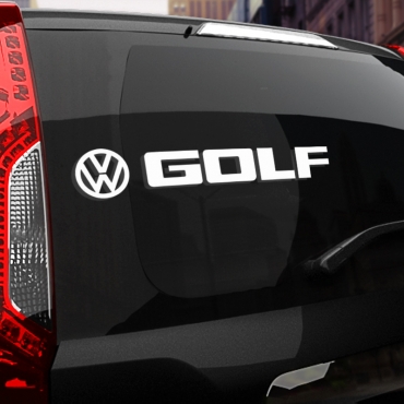 Наклейка Volkswagen Golf