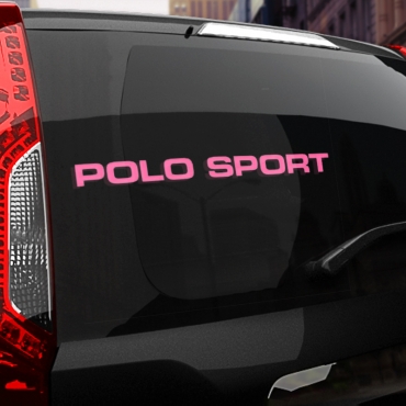 Наклейка Volkswagen polo sport