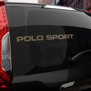 Наклейка Volkswagen polo sport