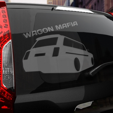 Наклейка WAGON МАФИЯ (2104)