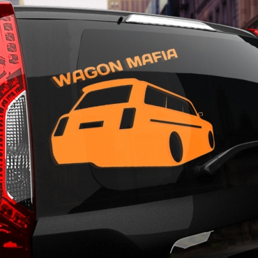 Наклейка WAGON МАФИЯ (2104)