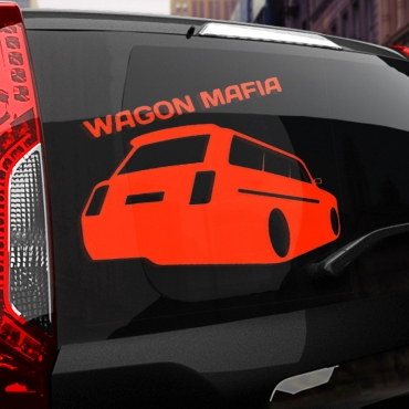 Наклейка WAGON МАФИЯ (2104)