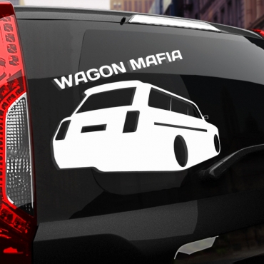 Наклейка WAGON МАФИЯ (2104)