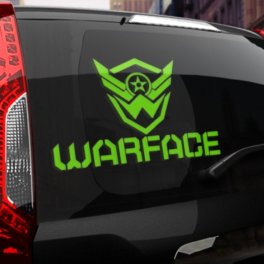 Наклейка WARFACE