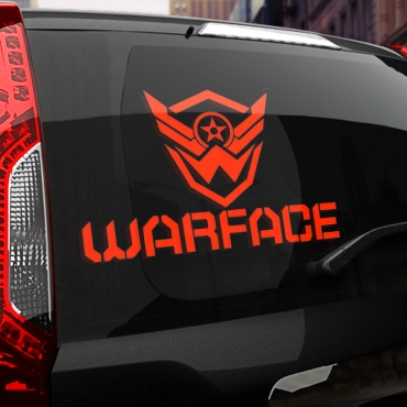 Наклейка WARFACE