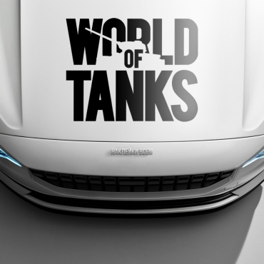 Наклейка WORLD of TANKS 3