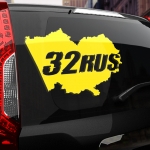Наклейка 32 rus