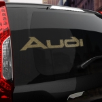 Наклейка AUDI эмблема