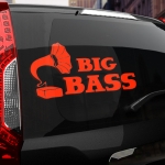 Наклейка BIG BASS