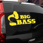 Наклейка BIG BASS