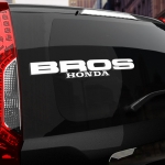 Наклейка BROS Honda