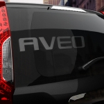 Наклейка Chevrolet AVEO