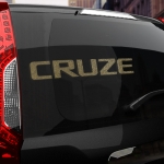 Наклейка Chevrolet Cruze