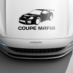 Наклейка COUPE МАФИЯ (TOYOTA)