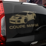 Наклейка COUPE МАФИЯ (TOYOTA)