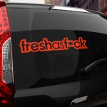 Наклейка Fresh as fuck