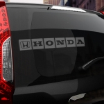 Наклейка Honda Automobiles