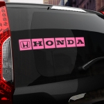Наклейка Honda Automobiles